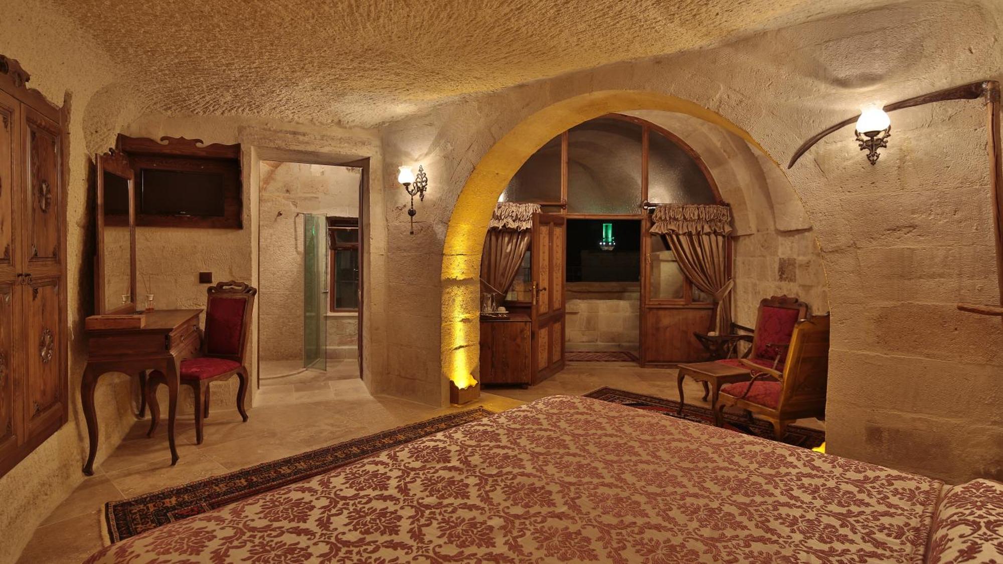 גורמה Phocas Cave Suites חדר תמונה